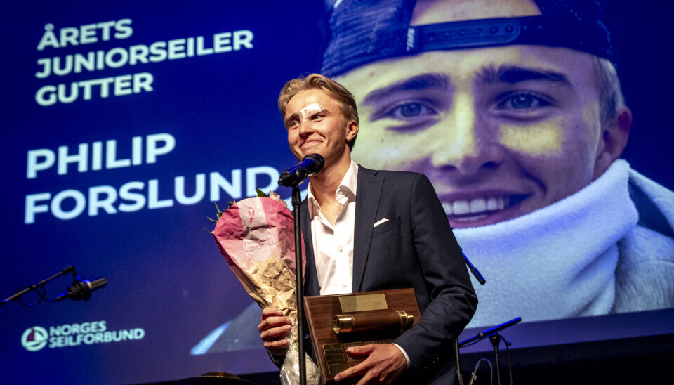 Årets juniorseiler gutter: Philip Forslund
