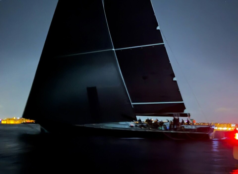 Første båt over målstreken i Rolex Middle Sea Race