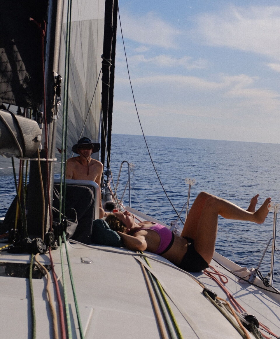 GENNAKER: Årets Rolex Middlesea Race var preget av lite vind.
