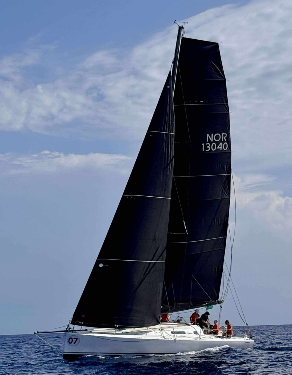 POGO: «Black Pearl» er en Pogo 40 som har seilt fra Bodø til Middelhavet for å seile regatta.