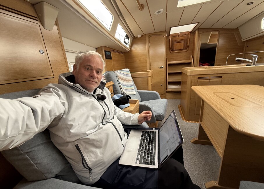 Arbeidsdag på skrå