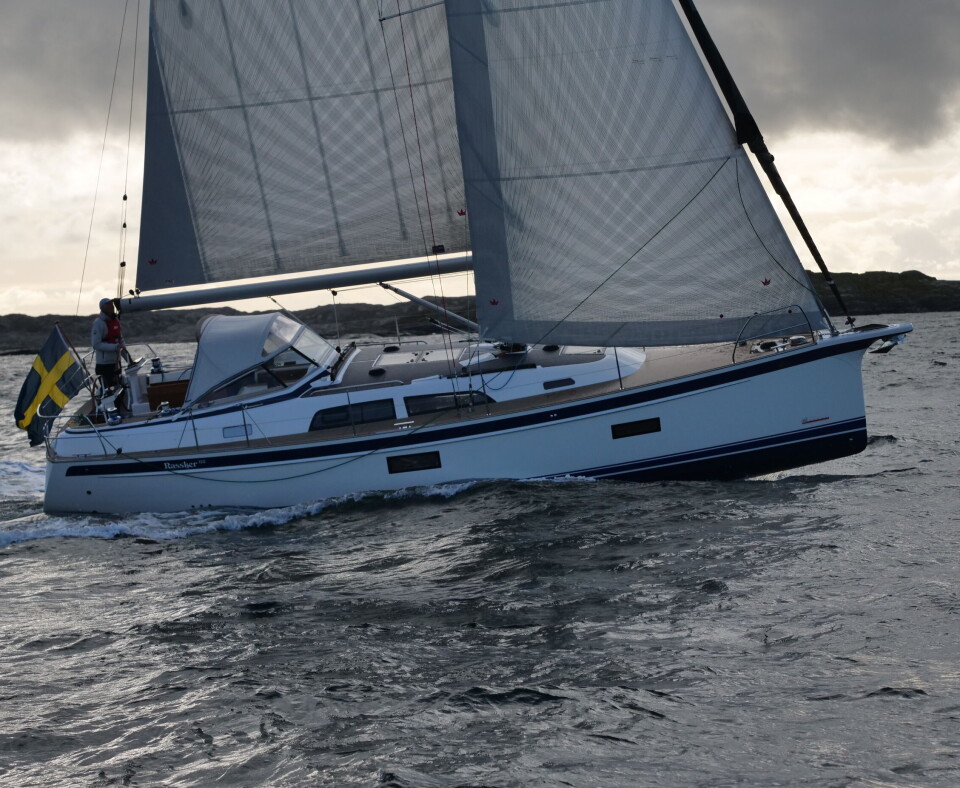 KRYSS: Vi hadde fin vind under fotograferingen. Vinden varierer fra 4-7 m/s.