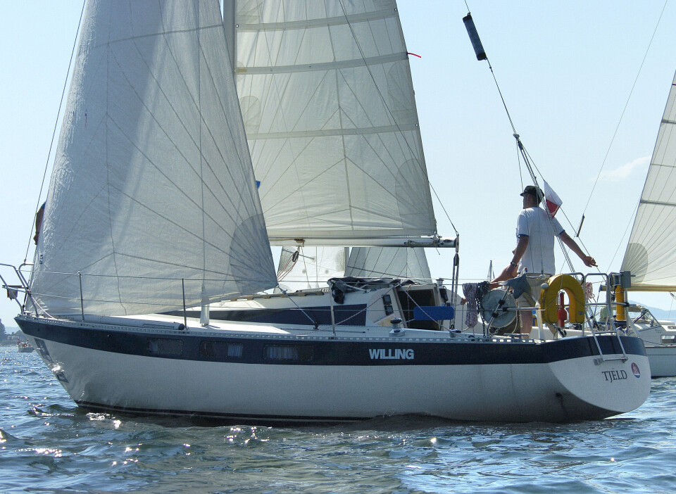 MODERNE: Willing ble lansert i 1976, og var den gang en stor og moderne turseiler. MODERNE: Willing ble lansert i 1976, og var den gang en stor og moderne turseiler.