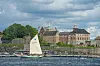 NORGES SPEIDERFORBUND: Skøyta Havbraatt foran Akershus Festning. NOR 10264