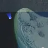 STILLEHAVET?: Ved innseilingen til Ebeltoft ligger denne sandbanken på 0,5 meters dyp, som så stuper ned til til 10-15. Jeg fikk følelsen av å navigere rundt et korallrev i stillehavet med syn når jeg gikkr udnt. Følg fargen på vannet, er regelen der.