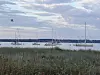 FULL HAVN: På Tunø som nmange andre steder i Danmark finner du oppankrende båter utenfor havnen. Mange kommer inn om morgenen når folk reiser videre. Med sandbunn er det enkelt å ankre opp i Danmark.