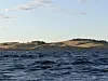Nordkysten av samsø med klinter.
