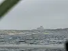 MARSTRAND: Jeg seilte over Marstrandsfjorden. Det var litt vel lite vind i forhold til sjøene.