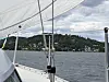 ÅROS: Her bodde jeg et års tid og så hver dag ut. Nå kom jeg seilende inn. Åros for dus' baug