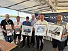 VINNERNE: Askeladden Fenix BR vant årets dagsturbåt, River Hydra 460 vant leseprisen, Saga 355 vant Årets bobåt. På seilsiden ble det delt førsteplass mellom Hallberg-Rassy 370 og Linjett 36.