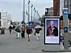 Kong Harald hedres på Aker Brygge
