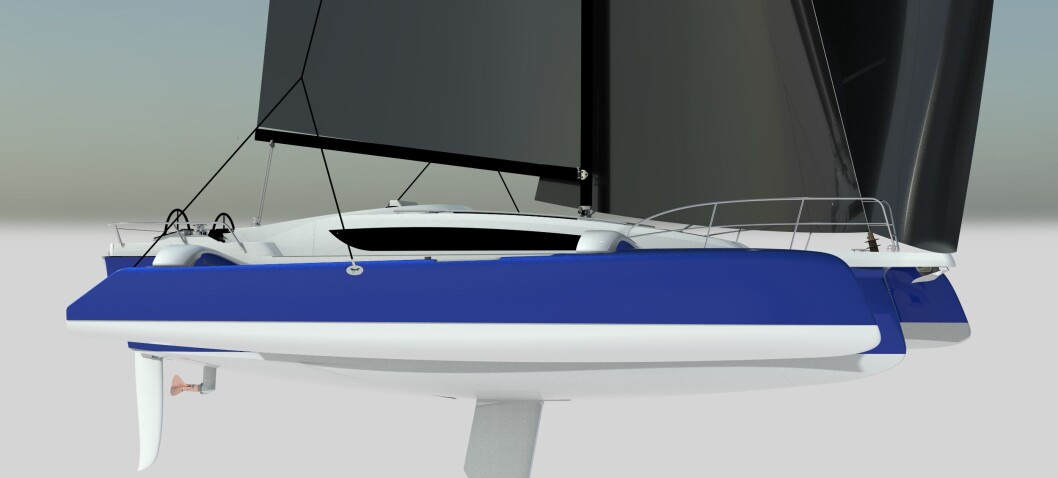 Dragonfly med ny trimaran