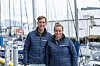TEAM «GAIA»: Sverre Reinke og Lina Rixgens vant klasseseier i Sunfast 30 OD «Gaia»