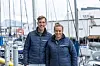 TEAM «GAIA»: Sverre Reinke og Lina Rixgens vant klasseseier i Sunfast 30 OD «Gaia»