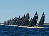 MELGES: Under EM i Melges, som ble arrangert av Tønsberg Seilforening, hadde alle båtene Vakaros ombord.